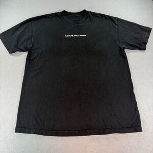 Above Millions Butterfly Graphic Tee Black Streetwear Shirt Large‎